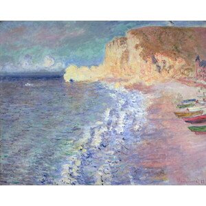 Obrazová reprodukce Morning at Etretat, 1883, Monet, Claude, 40 × 30 cm