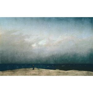Obrazová reprodukce Monk by the Sea, 1808-10, Friedrich, Caspar David, 40 × 26.7 cm