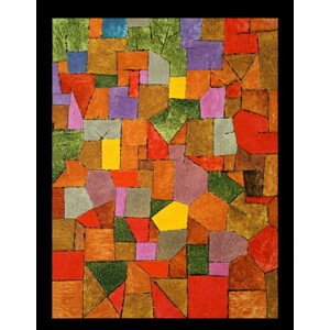 Obrazová reprodukce Mountain Village (Autumnal) 1934, (no 209), Klee, Paul, 30 × 40 cm