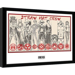 Obraz na zeď - One Piece - Straw Hat Crew, 44.2 × 34 cm