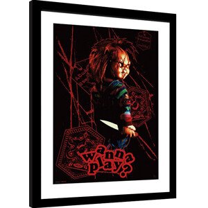 Obraz na zeď - Chucky - Wanna Play, 34 × 44.2 cm