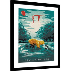 Obraz na zeď - IT - Georgie You‘ll Float Too, 34 × 44.2 cm