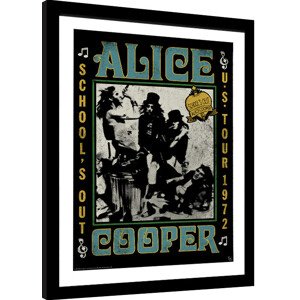Obraz na zeď - Alice Cooper - School!s out Tour, 34 × 44.2 cm