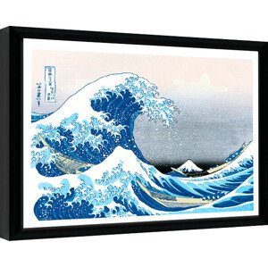 Obraz na zeď - Hokusai - Great Wave, 34 × 44.2 cm