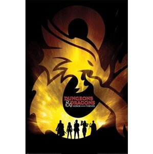 Plakát, Obraz - Dungeons & Dragons Movie - Ampersand Radiance, 61 × 91.5 cm