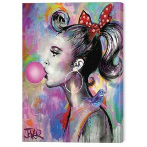 Obraz na plátně Loui Jover - Bubble Girl I, 2 - 40×50 cm