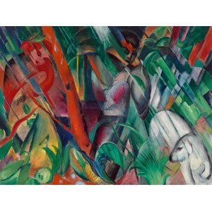 Obrazová reprodukce In the Rain, Franz Marc, 40 × 30 cm