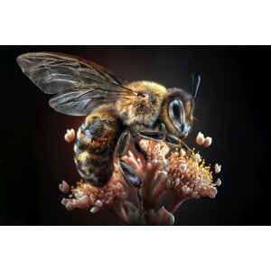 Fotografie FlowerBee, Marcel Egger, 40 × 26.7 cm