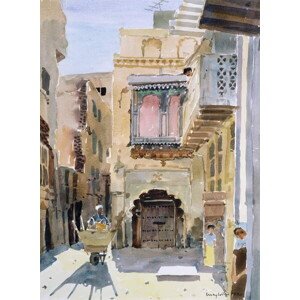 Obrazová reprodukce The Rubbish Collector, 1990, Lucy Willis, 30 × 40 cm