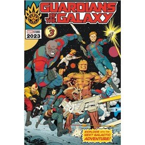 Plakát, Obraz - Marvel: Guardians of the Galaxy vol.3 - Explode to the Next Galactic Adventure, 61 × 91.5 cm