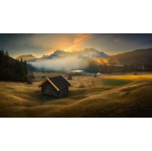 Fotografie Bavarian morning, Krzysztof Browko, 40 × 22.2 cm