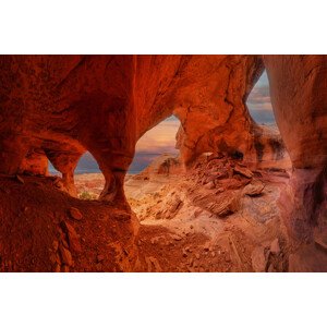 Fotografie Hidden Wonder in Badland, Michael Zheng, 40 × 26.7 cm