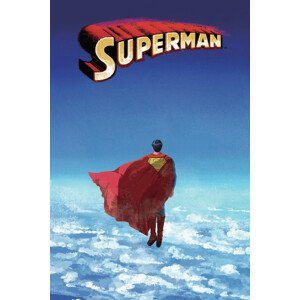 Umělecký tisk Superman - In The Skies, 26.7 × 40 cm