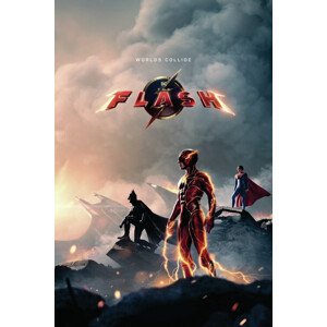 Umělecký tisk The Flash - United, 26.7 × 40 cm