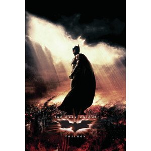 Umělecký tisk The Dark Knight Trilogy - Batman, 26.7 × 40 cm