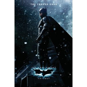 Umělecký tisk The Dark Knight Trilogy - Batman Legend, 26.7 × 40 cm