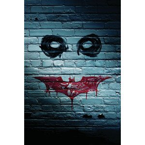 Umělecký tisk The Dark Knight Trilogy - Face, 26.7 × 40 cm