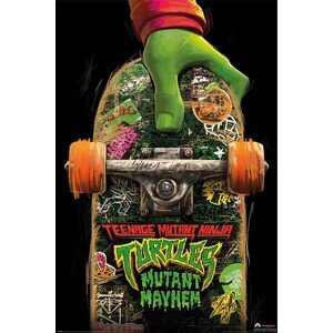 Plakát, Obraz - Teenage Mutant Ninja Turtles: Mutant Mayhem - Skate Board, 61 × 91.5 cm