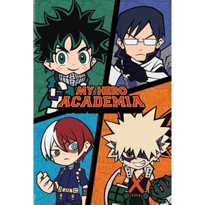 Plakát, Obraz - My Hero Academia - Chibi, 61 × 91.5 cm