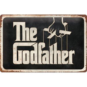 Plechová cedule The Godfather, 30 × 20 cm