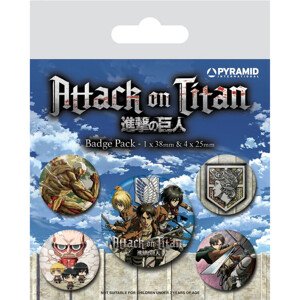 Plackový set Attack on Titan: Season 3 - The Other Side Of The Wall