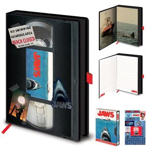 Zápisník Čelisti - VHS, A5
