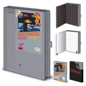 Zápisník Nintento - NES Metroid, A5