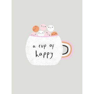 Ilustrace A Cup of Happy, Aislinn Simmonds, 30 × 40 cm