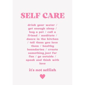 Ilustrace Self Care, Athene Fritsch, 26.7 × 40 cm