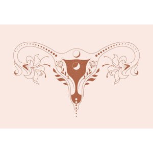 Ilustrace Motherhood, maternity, babies and pregnant women, ma_rish, 40 × 26.7 cm