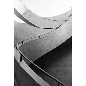 Fotografie Staircase design Architecture details, VTT Studio, 26.7 × 40 cm