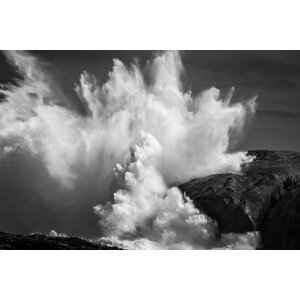 Fotografie Black and white powerful ocean waves, Philip Thurston, 40 × 26.7 cm