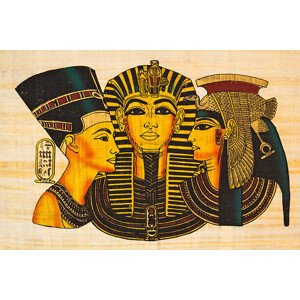 Fotografie "Nefertiti, Tutankhamun,  and Cleopatra ", ewg3D, 40 × 26.7 cm