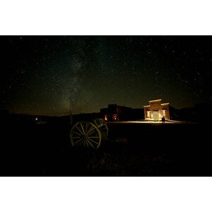 Ilustrace The Milky Way over Bodie Ghost, Tony Rowell, 40 × 26.7 cm
