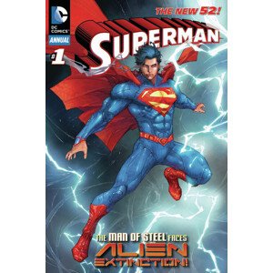 Umělecký tisk Superman Core - Alien Extinction, 26.7 × 40 cm