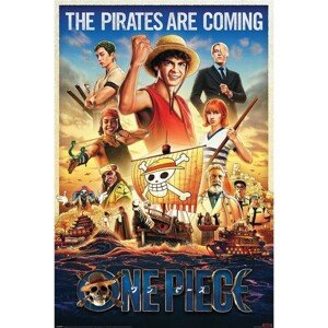 Plakát, Obraz - One Piece: Live Action - Pirates Incoming, 61 × 91.5 cm