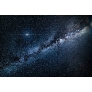 Fotografie Amazing spike glowing lucky star and, Nikolay Pandev, 40 × 26.7 cm