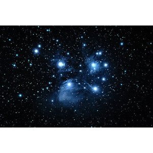 Fotografie M 45, the pleiades, LazyPixel / Brunner Sébastien, 40 × 26.7 cm