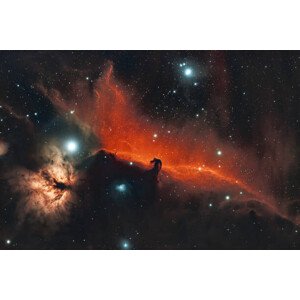 Fotografie Horsehead and Flame nebula, James Yu, 40 × 26.7 cm