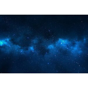 Fotografie Space background - stars, universe, galaxy, pixelparticle, 40 × 26.7 cm
