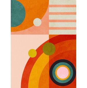 Ilustrace Playing Around Shapes 3, Ana Rut Bre, 30 × 40 cm