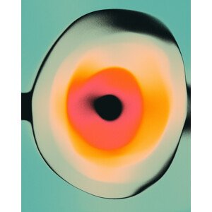 Ilustrace Interzone 1, Jazzberry Blue, 30 × 40 cm