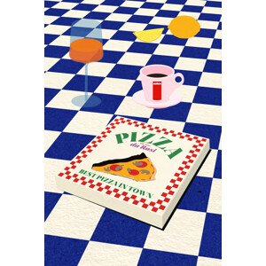 Ilustrace The Italian Menu, Rosi Feist, 26.7 × 40 cm