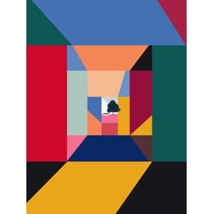 Ilustrace Landscape In a Box, Little Dean, 30 × 40 cm