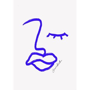 Ilustrace Abstract Face, Athene Fritsch, 26.7 × 40 cm
