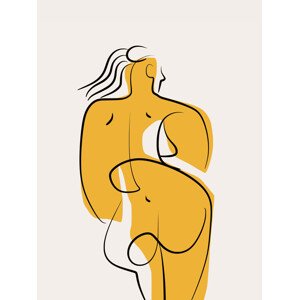 Ilustrace Lines, Little Dean, 30 × 40 cm