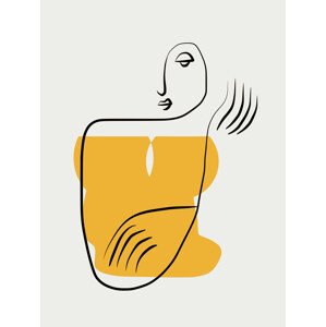Ilustrace Minimalist Lady, Little Dean, 30 × 40 cm