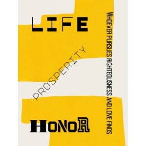 Ilustrace Life prosperity and Honor, Little Dean, 30 × 40 cm