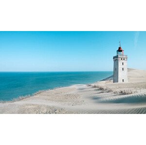 Fotografie Lighthouse on a sand dune, Rubjerg, Markus Hanke, 40 × 22.2 cm