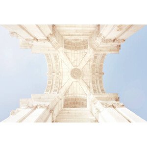 Fotografie Looking up at the underside of, 40 × 26.7 cm